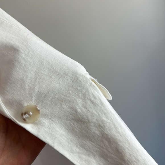 NWT Steve Madden On The Edge White Linen Blazer Size XS - Picture 15 of 16